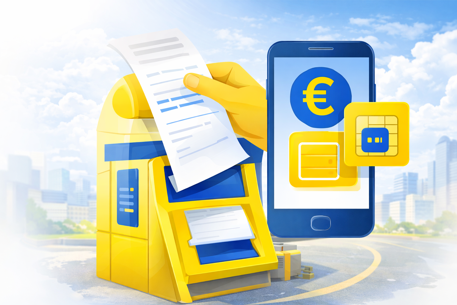 Pagamento bollettini allo sportello